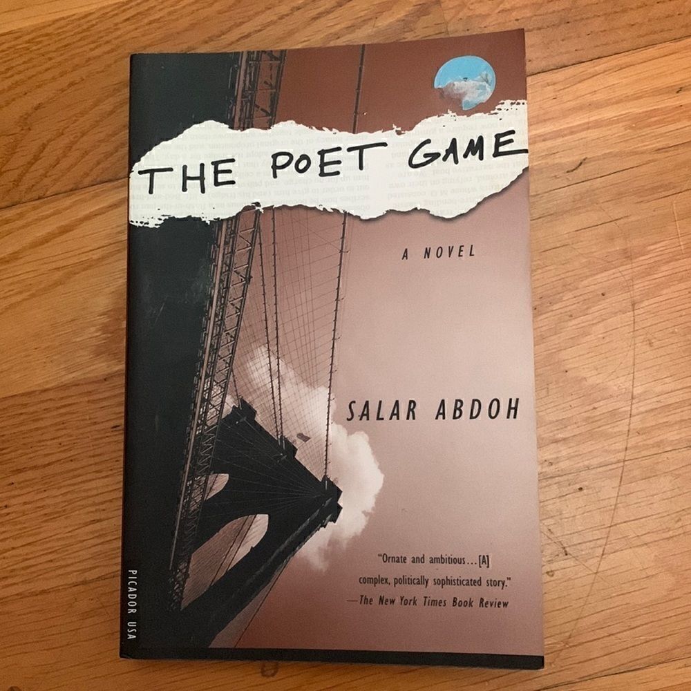 The Poet Game Paperback Book Salar Abdoh